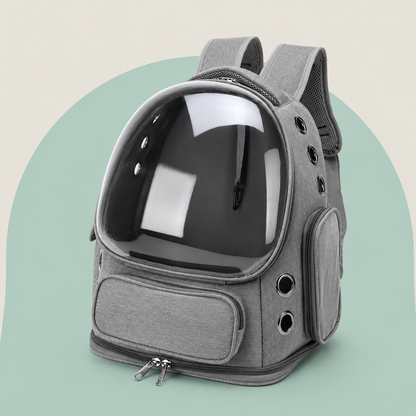 Panoramic Bubble Pet Carrier Backpack — Hands-Free Travel for Cats & Small Dogs