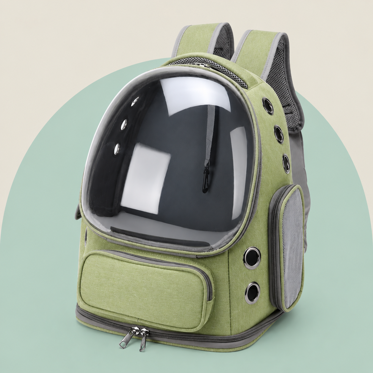 Panoramic Bubble Pet Carrier Backpack — Hands-Free Travel for Cats & Small Dogs