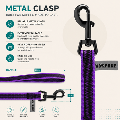 Rubber Coated Recall Training Lead & Long-Line