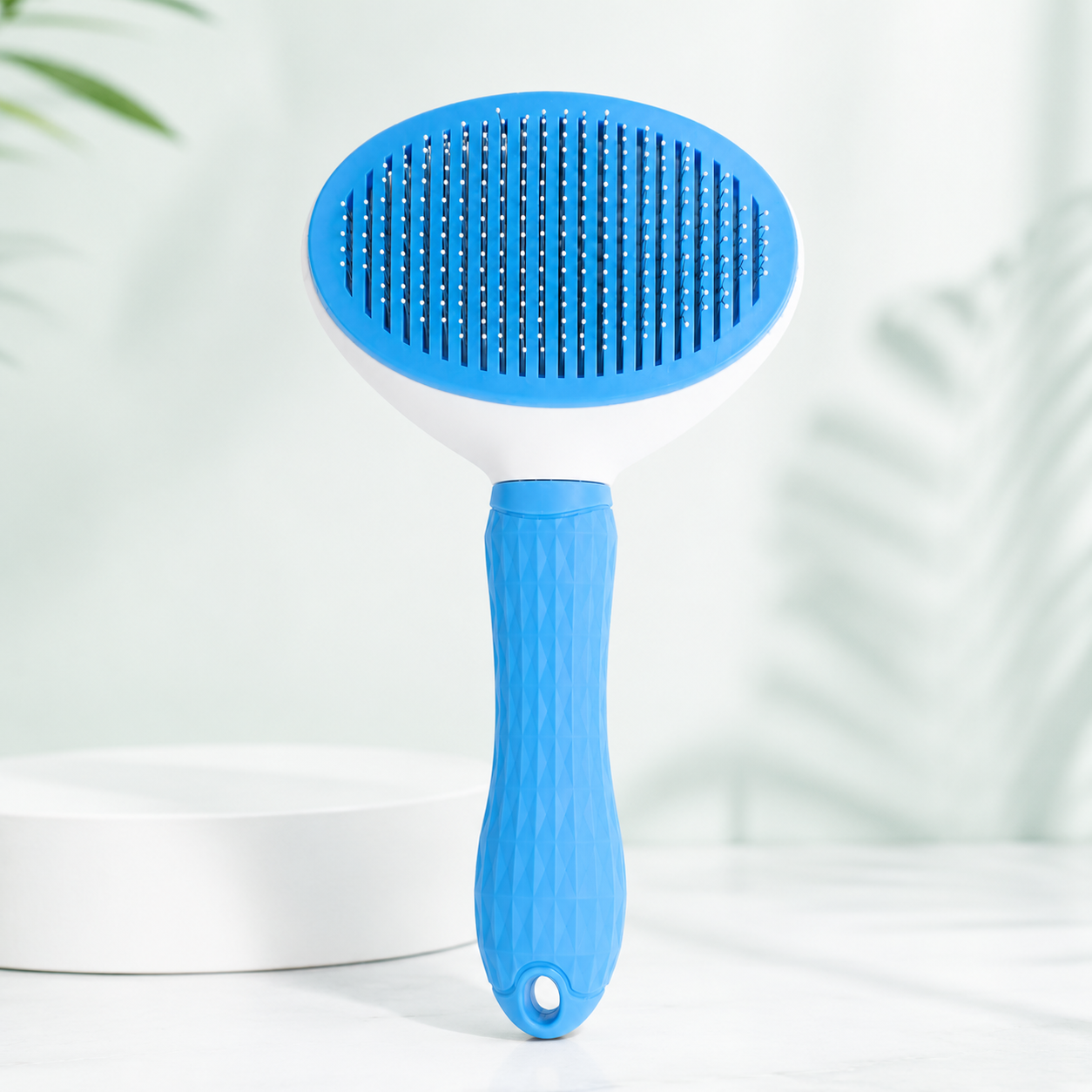 Self-Cleaning Pet Grooming Brush – Deshedding & Dematting Comb for Dogs & Cats