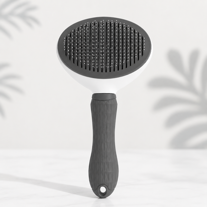 Self-Cleaning Pet Grooming Brush – Deshedding & Dematting Comb for Dogs & Cats