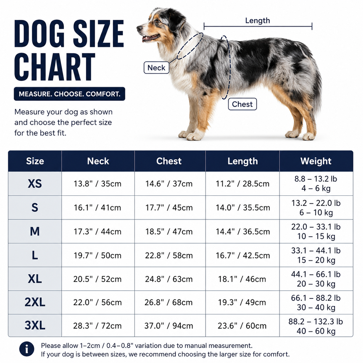 AdventureDry™ Waterproof Dog Coat — 3-Layer Fleece-Lined Rain Jacket | XS–3XL