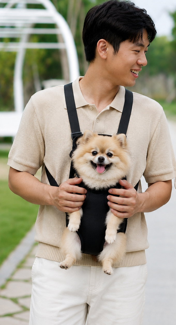 Breathable Mesh Pet Carrier Backpack for Small Pets