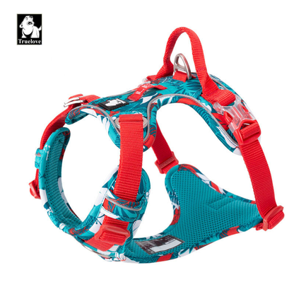 Padded Dog Harness with Reflective Mesh & Aluminium D-Ring