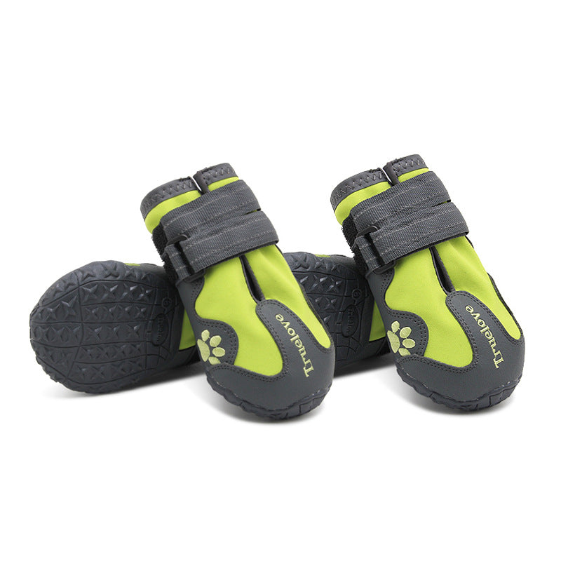 Water-Resistant Reflective Dog Boots (Set of 4)