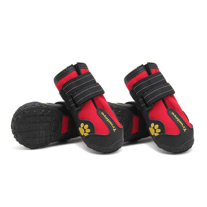 Water-Resistant Reflective Dog Boots (Set of 4)