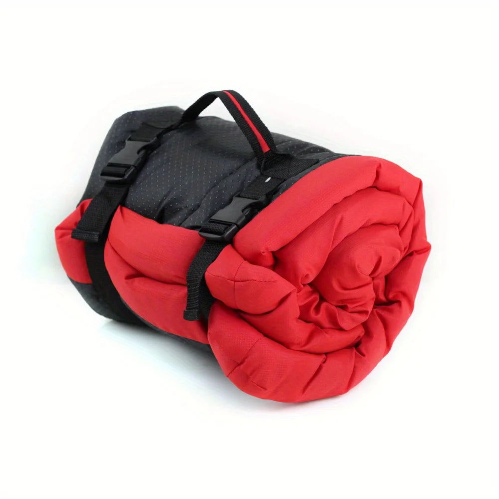 Portable Waterproof Pet Bed – Roll-Up Travel Mat with Carry Handle