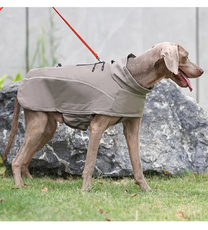 AdventureDry™ Waterproof Dog Coat | Warm Fleece-Lined Rain Jacket for Dogs