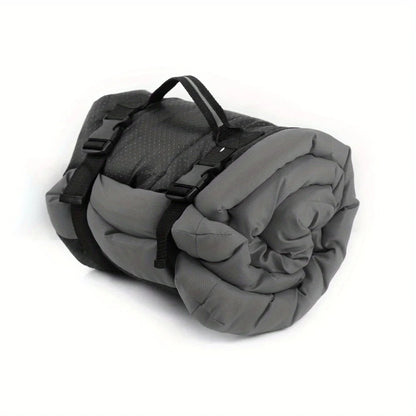 Portable Waterproof Pet Bed – Roll-Up Travel Mat with Carry Handle
