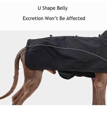 AdventureDry™ Waterproof Dog Coat | Warm Fleece-Lined Rain Jacket for Dogs