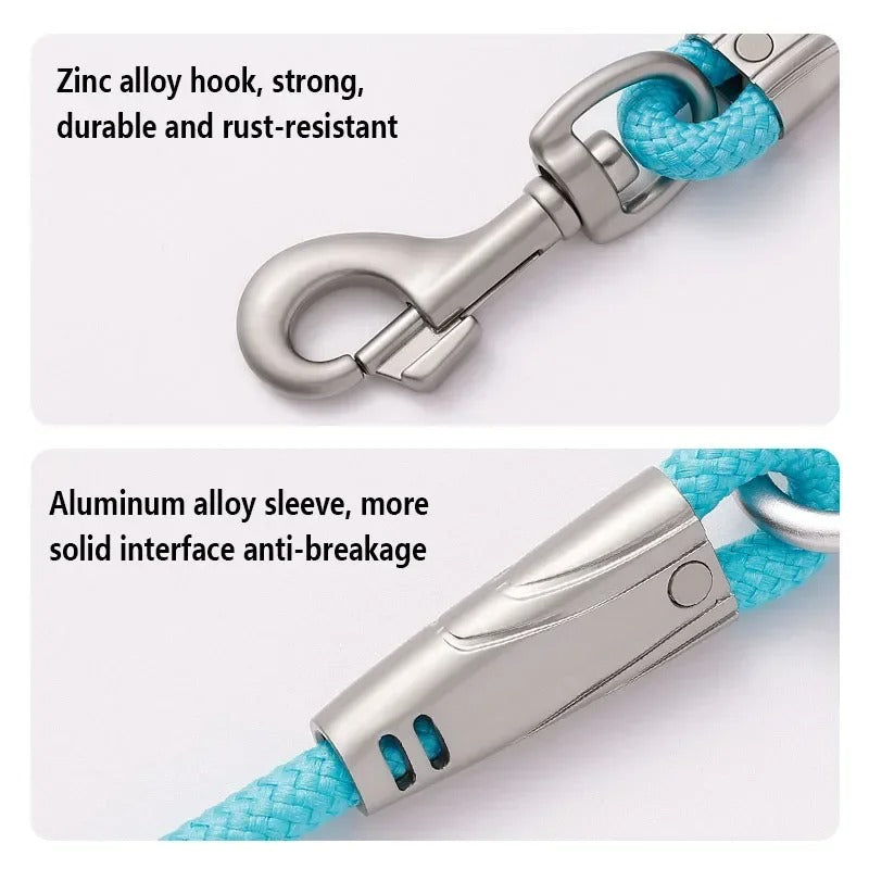 Floral Dog Lead with Neoprene Padded Handle