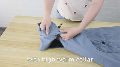 AdventureDry™ Waterproof Dog Coat | Warm Fleece-Lined Rain Jacket for Dogs